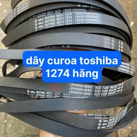 Dây curoa toshiba 1274 hãng
