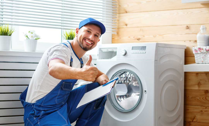 Cửa hàng sửa chữa máy giặt ở Bến Cát