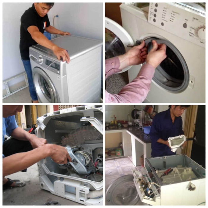 Dịch vụ sửa chữa máy giặt ở Bình Dương