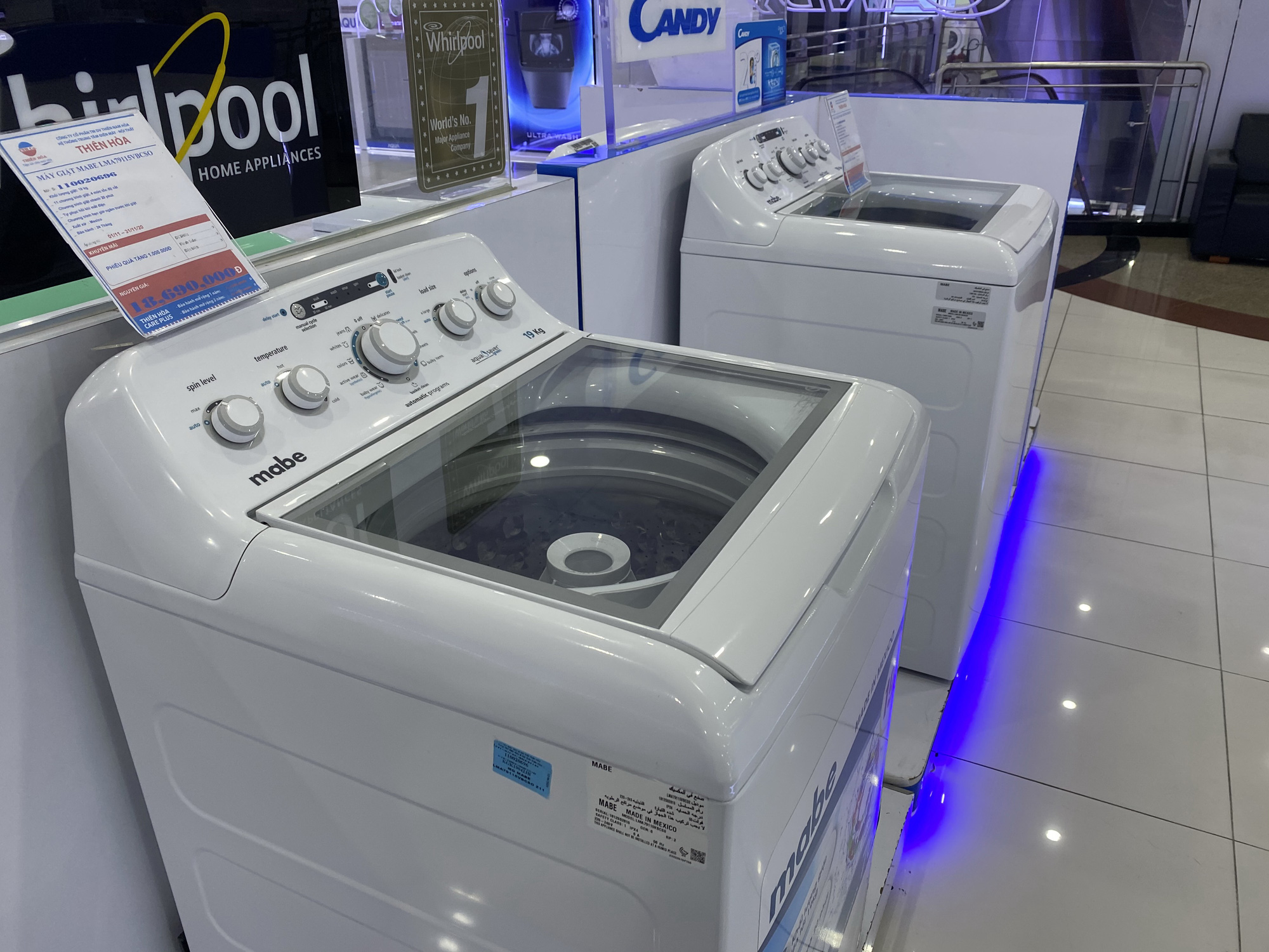 phụ kiện máy giặt Bến Cát