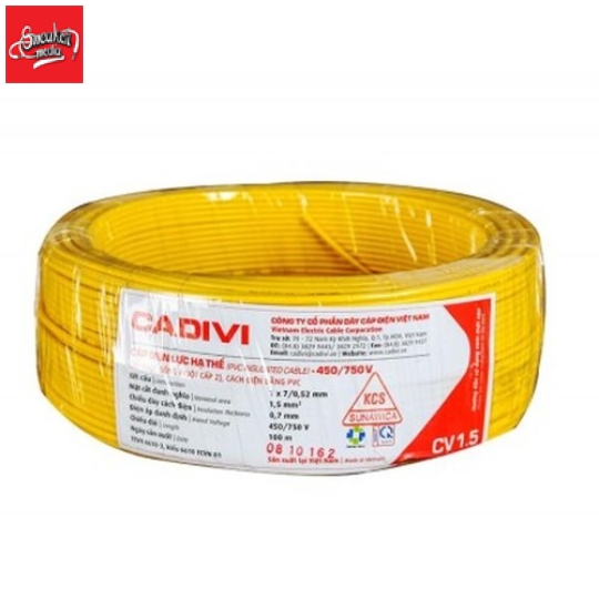 DÂY ĐIỆN CADIVI 1.5
