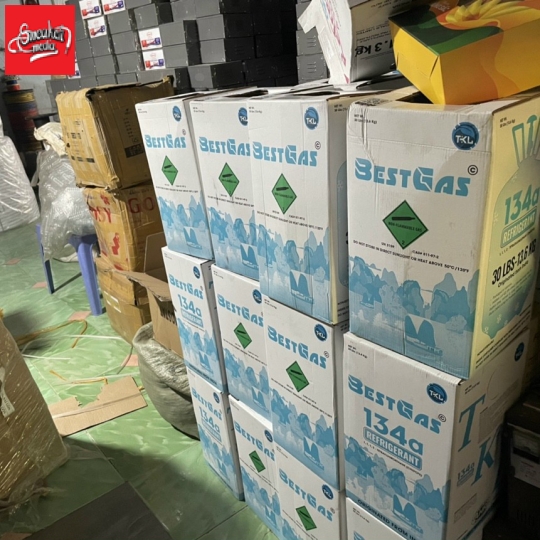 GAS TỦ LẠNH R134A